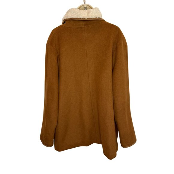 Emerson Frye Orchard Coat - Camel Wool Cashmere - Size XL - Picture 7 of 8